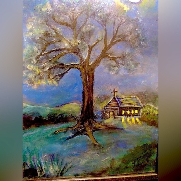 Hand Crafted Other - Canvas Painting acrylic